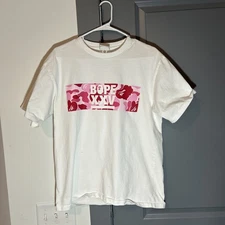 Bape XXV Pink Camo Box Tee A Bathing Ape XL (FITS LIKE AN ADULT M)