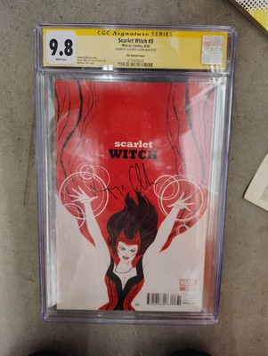 Marvel Comic Scarlet Witch#9.8 Original Casing Double Sided #3 Two Eyed Monster