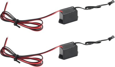 2Pcs EL Wire USB Inverter, DC 12V 1-5M Electroluminescent USB Converter for Neon