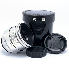 Rare 13-Blade Helios 44 58mm f2 M39 M42 Silver Lens Swirly Bokeh Mint 0302418