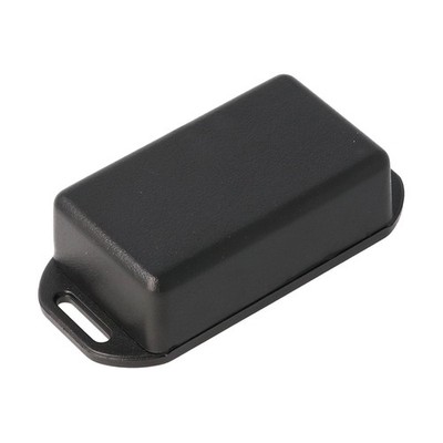 Kunststoff-Gehäuse 60x35x20mm ABS schwarz mit Flansch 1551HFLBK von Hammond