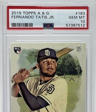 Fernando Tatis Professional Sports Authenticator (PSA