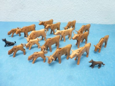 Western Rider Herde zu Cowboys Pferde Rinder Figuren Playmobil 2516