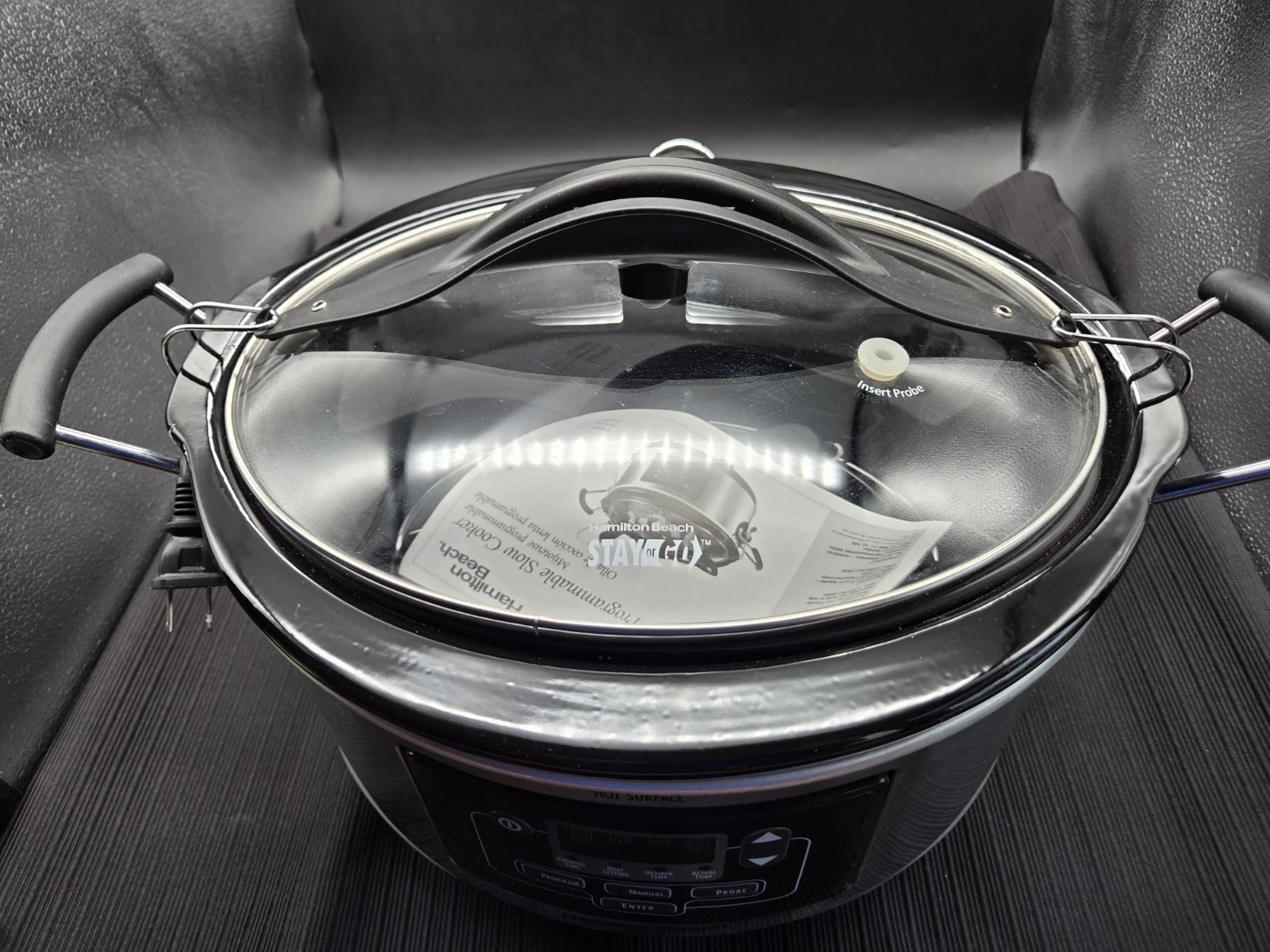 Hamilton Beach 6 Qt Stay or Go Slow Cooker - Silver (33862) 2012 Cord Wrap Works