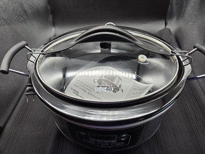Hamilton Beach 6 Qt Stay or Go Slow Cooker - Silver (33862) 2012 Cord Wrap Works