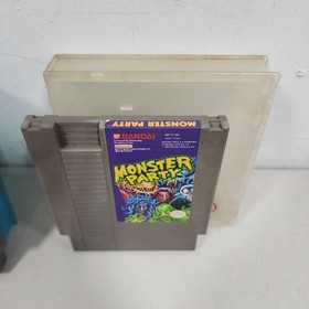 Monster Party (Nintendo NES, 1989)-AUTHENTIC-TESTED & WORKS