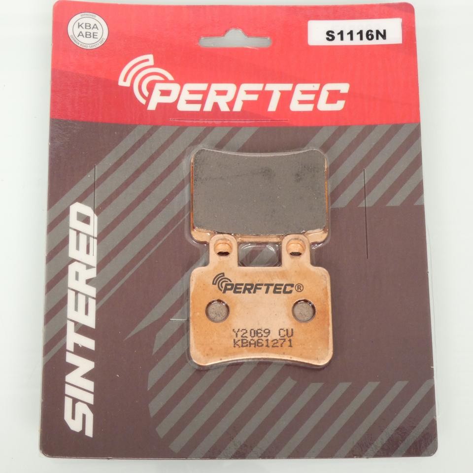 Plaquette de frein Perftec contre l'usure arrière de Yamaha DT 50 X 2003-2011