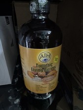 AIH Organic Tumeric Living Bitters Herbal Dietary Supplement Detox  Energy 16OZ