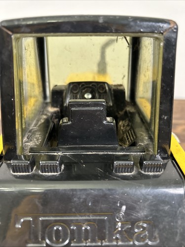 Tonka 738 Bulldozer pressofuso metallo e plastica 18" giallo - Foto 7 di 24