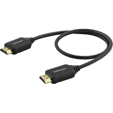 StarTech 0.5 m 4K HDMI Cable - Premium High Speed HDMI Cable - Certified - 4K