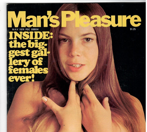 MAN'S PLEASURE Men's Magazine, May 1974 Figure Models, Fiction, "Very Fine"