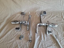 2003 HARLEY DAVIDSON DYNA SUPERGLIDE FORWARD CONTROLS SHIFTER BRAKE PEDAL PEGS
