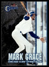 2000 Fleer Gamers Mark Grace Chicago Cubs #63