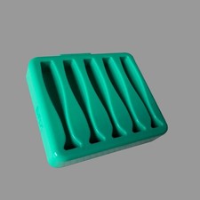 Soft Plastic Bait Mold, 3 Inch Swimbait, For Jig head, Plastisol, Made In USA