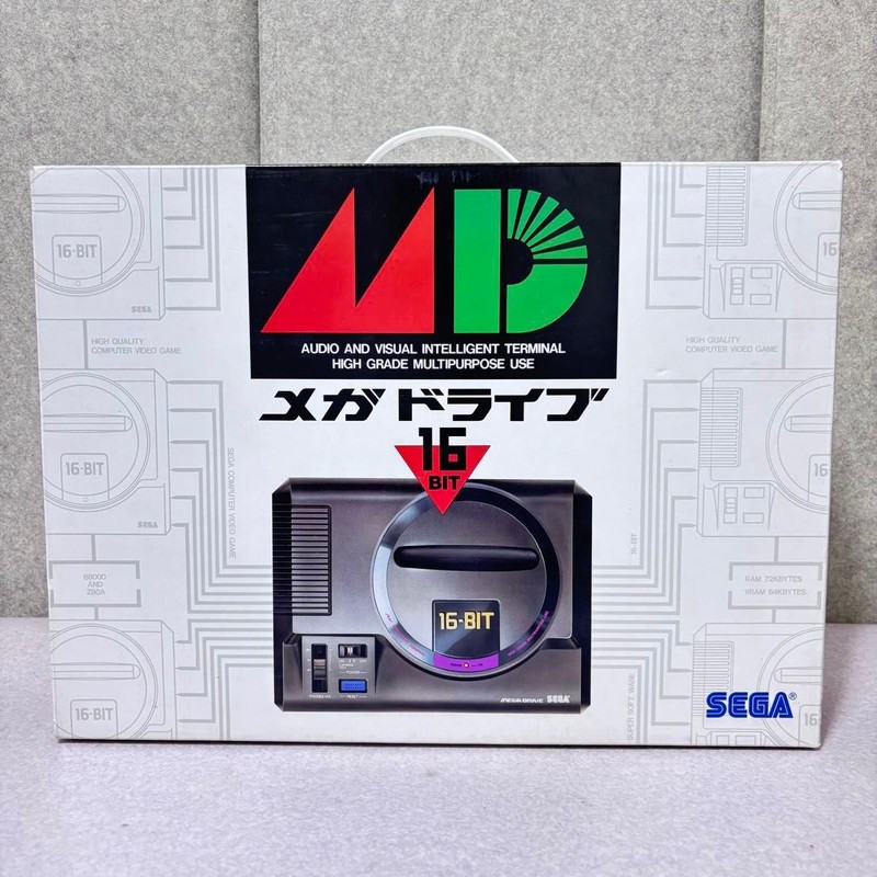 Sega Mega Drive Console HAA-2510 Box Megadrive Tested NTSC-J Japan Import Mint