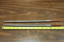 Simons USA 12" Round 1/2" Dia. Bastard Cut Files New Old Stock Made in USA 2 pcs