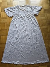 GABY Prinzessinnen Nylon Nachtkleid, Nachthemd, Gr. 44-46, wei&szlig;, NEU * VINTAGE