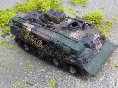 Roco Minitanks 1/87 Painted German Standard Leopard Recovery Vehicle Lot #9270B 