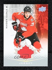 2021 Upper Deck Team Canada Juniors Jersey Kaiden Guhle #11 0u0g