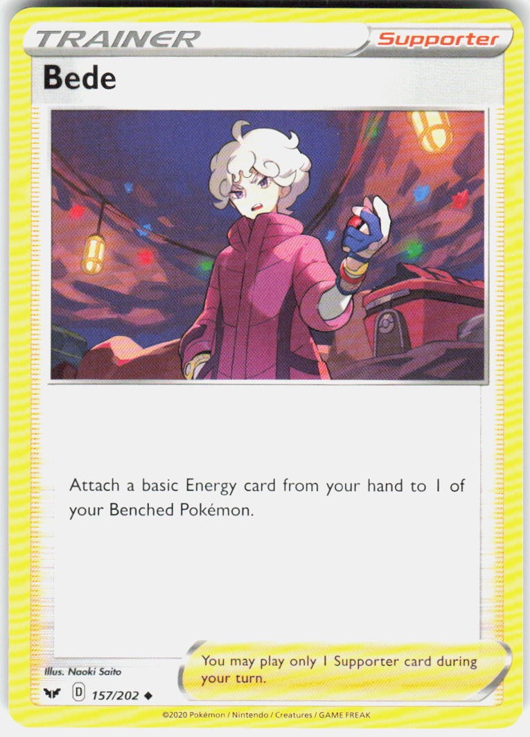 Bede 50/73 Champion's Path Pokemon