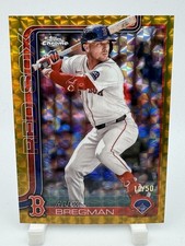 2025 Topps Chrome Gold Logofractor Alex Bergman /50