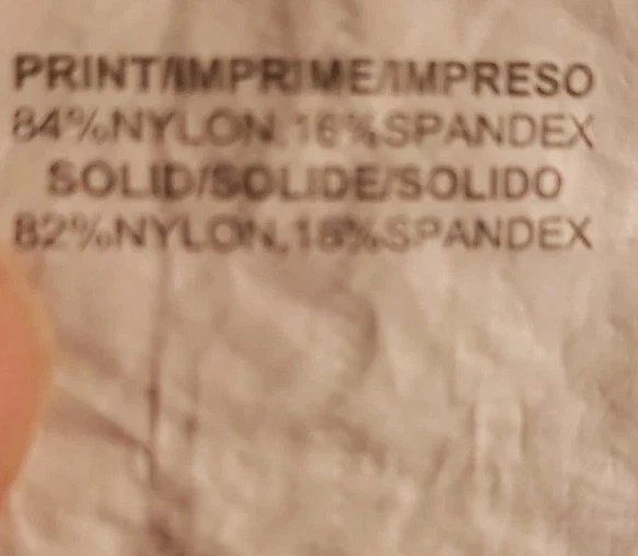 Fit For You Women's Blue, Black, Orange,Pink, Green Size 14 Tankini Swimsuit TOP - Image 3 of 4