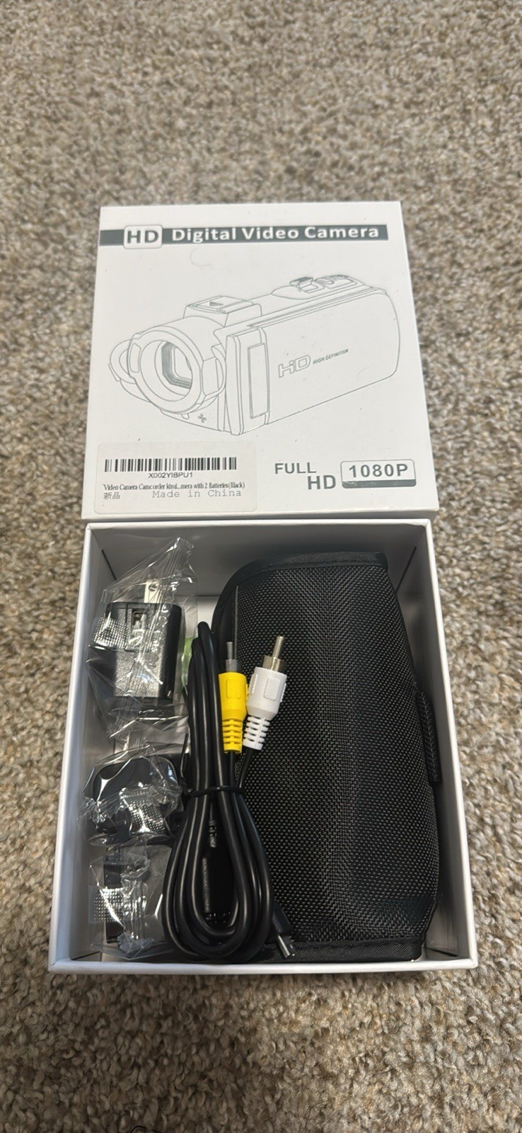 Video Camera Camcorder Digital Camera Recorder Full HD 1080P 15FPS 24MP 3.0