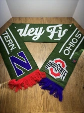 Ruffneck Ohio State vs Northwestern University Wrigley Field Scarf New No Tags