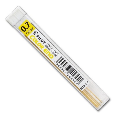 (0,41 /Stück) Feinminen 0,7 mm gelb Pilot Color ENO - 6er Pack PLCR-7-Y