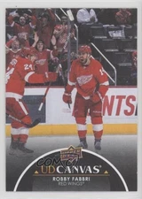 2021-22 Upper Deck Extended Series UD Canvas Black Robby Fabbri #C297