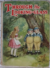 Vintage Through The Looking Glass, 1930's , John Tenniel   Illustrations