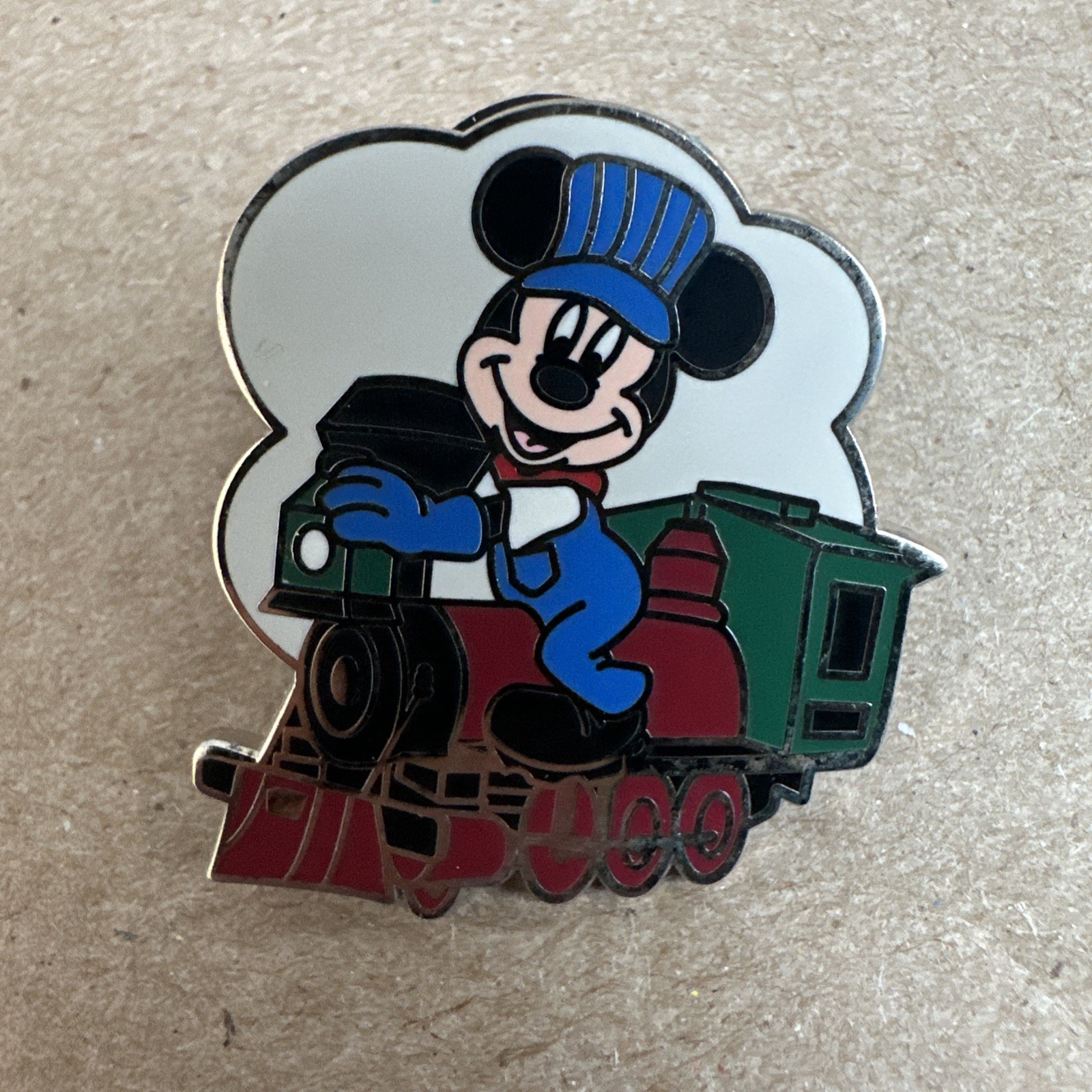 Disney 2014 Mickey Mouse Train Locomotive Conductor Limited Release Pin