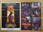 THE FUN HOUSE  rare German 1-sheet poster + lobby card set  1981 TOBE HOOPER