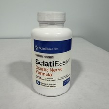 SciatiEase Labs Sciatic Nerve Formula - Nerve Health, 120 Caps, exp 12/26
