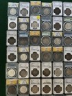 MORGAN DOLLAR SET ALL GRADED 96 COINS, PCGS, ANACS, NGC 1893 S 1889 CC CAC TONED — photo 5