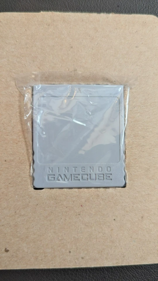 NEW/UNUSED Gamecube Memory Card 59 Block CIB OEM Nintendo - Image 3 of 4