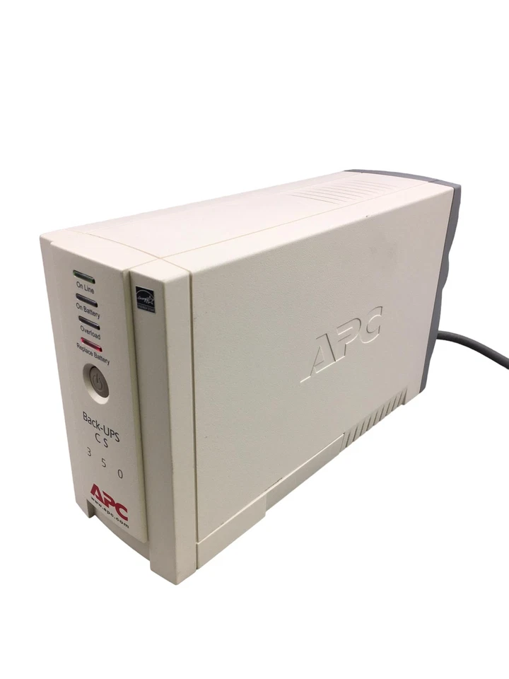 APC Back-UPS CS350 6 Outlets Uninterruptible Power Supply BK350 NO Battery - Image 4 of 4