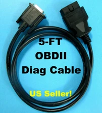 OBD2 OBDII Cable Compatible with JDiag JD906 JD906S JD908B Scan Tool Code Reader