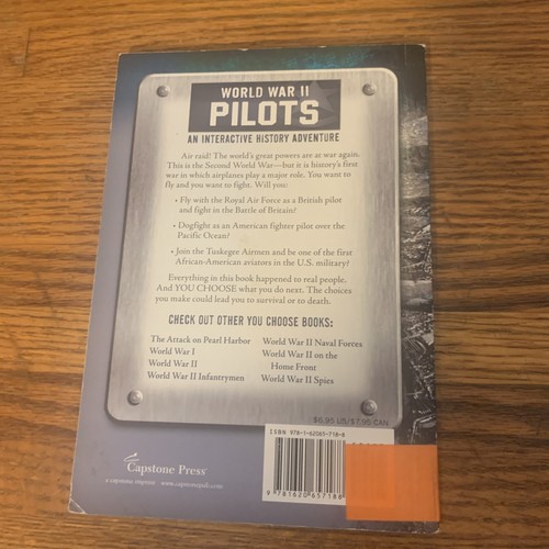 You Choose: World War II Ser.: World War II Pilots by Michael Burgan (2013,... - Picture 4 of 11