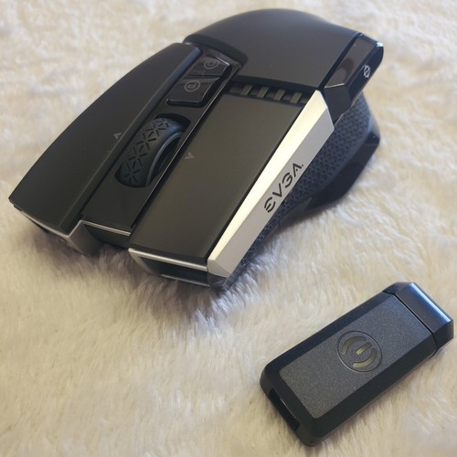 Gaming Mouse EVGA X20 Black 903-T1-20BK-KR Bluetooth Wireless Optical FPS - Picture 3 of 21