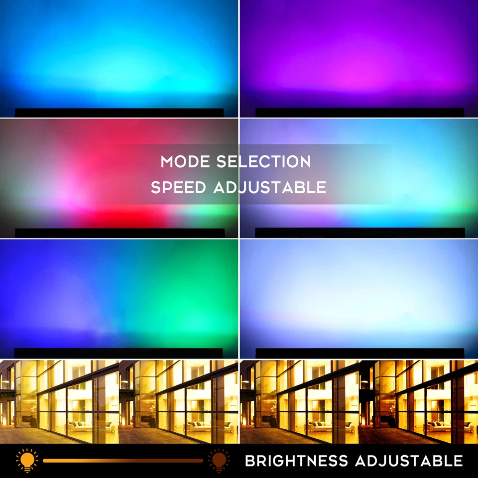 100W RGB LED Wall Wash Bar Light DMX Stage DJ Party Disco Beam Stage Lighting US - Image 2 of 4