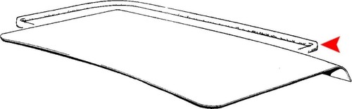Genuine BMW Trunk Lid Emblem Roundel For E24 630CSi 633CSi 635CSi M6 - Part # 51 14 1 872 329