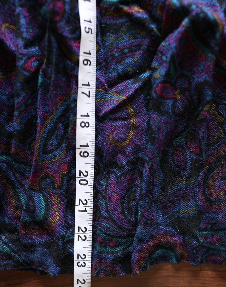 Vintage Bentley Harris 2 Piezas Falda Plisada Acolchada Recortada Chaqueta Paisley 12 Foto 3 de 4