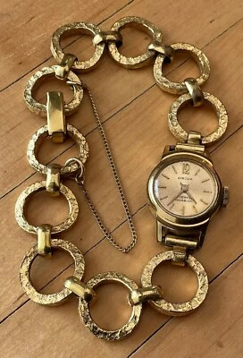 Giroxa Damen Armbanduhr Amerikaner A*D, 17 Jewels Incabloc, Swiss Made 328597 - Bild 1 von 4