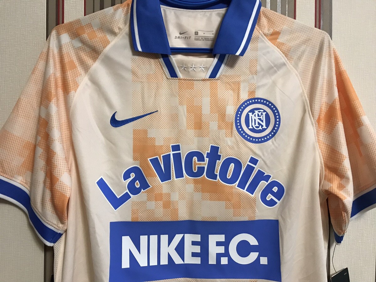 ウェア NIKE FC JERSEY TOPS NIKE F.C. FC TIE DYE FOOTBALL SOCCER SHIRT JERSEY TOP ORANGE