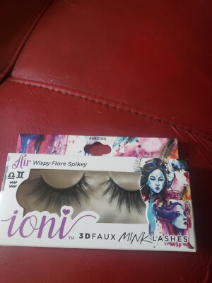 ioni 3d faux mink lashes AIR Wispy Flare Spikey