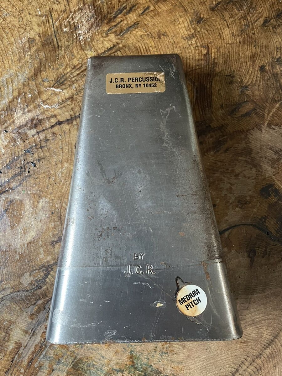 JCR Cowbell: The Legendary mambo Bell (big mouth)- Cali JCR Cowbell: The Legendary mambo Bell (big mouth)- Cali