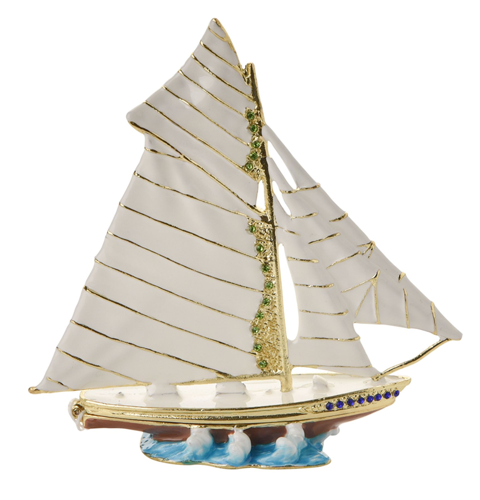 Trinket Box By Juliana Sailing Boat