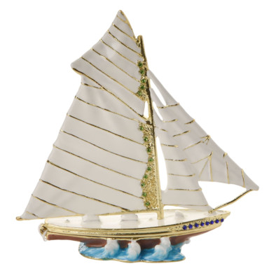 Schmuckkästchen von Juliana Segelboot