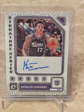 2023-24 Panini Donruss Optic Signature Series Kessler Edwards No. SS-KLR NBA
